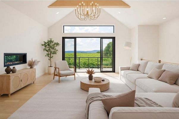 Chandelier, Interior, Living room, Recessed Lighting, Wood Texture Flooring