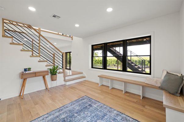 Interior, Recessed Lighting, Wood Texture Flooring