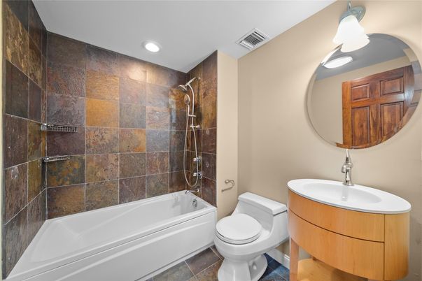 Bathroom, Interior, Recessed Lighting