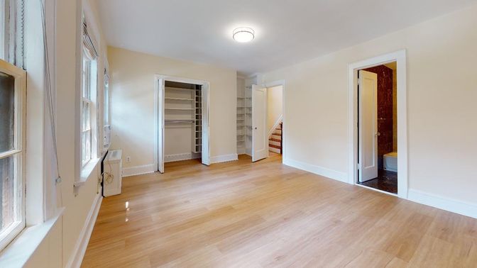 Empty room, Interior, Wood Texture Flooring