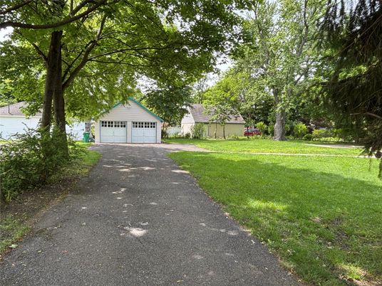 Backyard, Detached Garage, Exterior