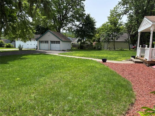 Backyard, Detached Garage, Exterior