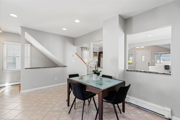 Chandelier, Dining room, Interior, Recessed Lighting