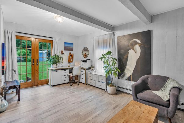 Home Office, Interior, Wood Texture Flooring