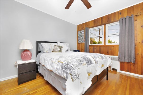 Bedroom, Interior, Wood Texture Flooring, Wooden Walls