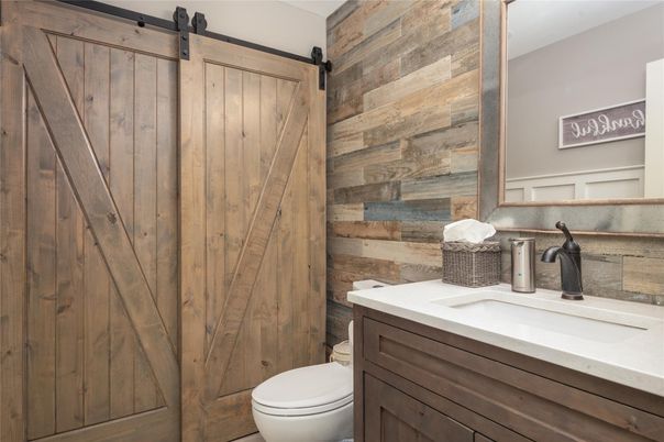 Bathroom, Interior, Wooden Walls