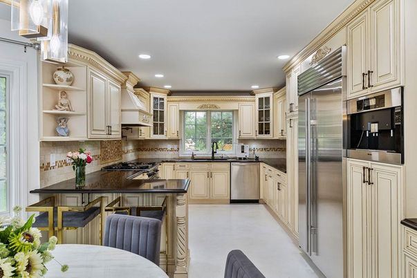 Interior, Kitchen, Recessed Lighting, Stainless Steel Appliances
