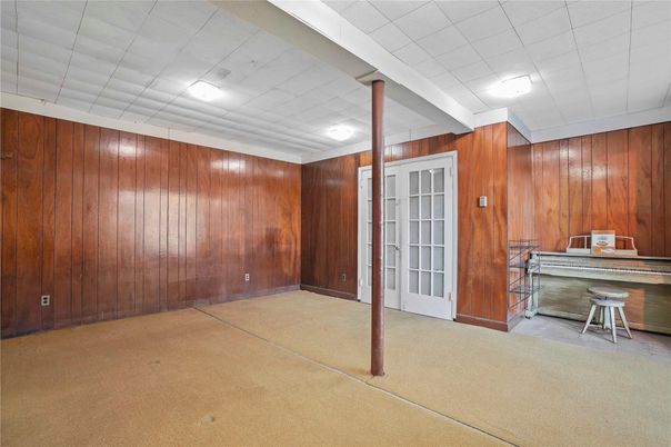 Empty room, Interior, Wooden Walls
