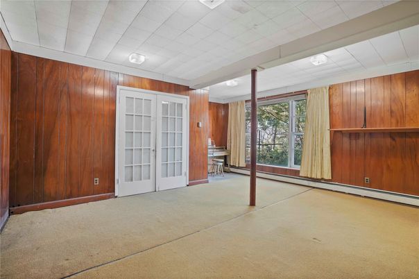 Empty room, Interior, Wooden Walls