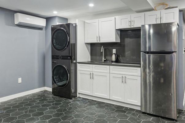 Interior, Kitchen, Recessed Lighting, Utility Closets, Washer