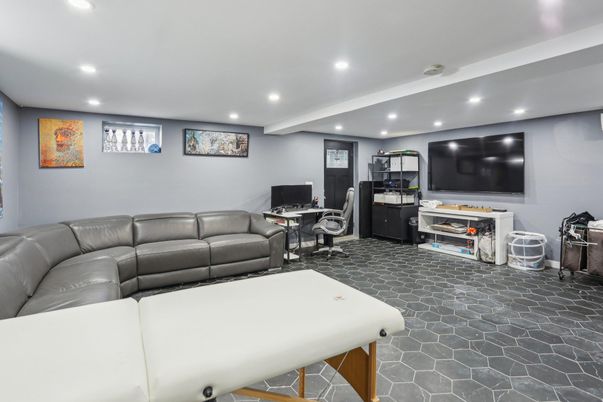 Home Office, Interior, Living room, Recessed Lighting