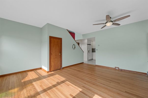 Empty room, Interior, Wood Texture Flooring