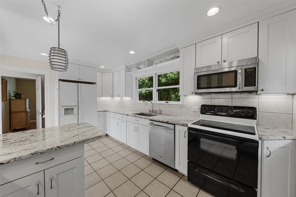 Interior, Kitchen, Recessed Lighting, Stainless Steel Appliances