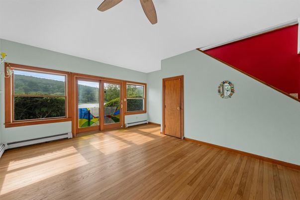 Empty room, Interior, Wood Texture Flooring