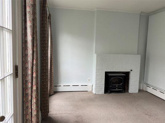 Empty room, Fireplace, Interior
