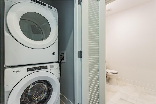 Bathroom, Interior, Utility Closets, Washer