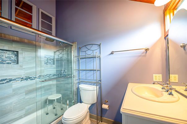 Bathroom, Glass Shower, Interior