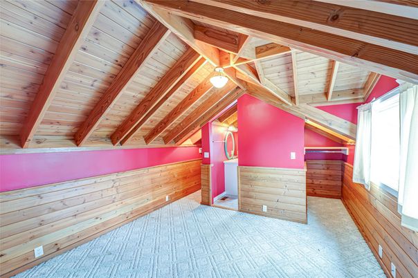 Empty room, Interior, Wooden Beams, Wooden Ceilings, Wood Texture Flooring, Wooden Walls