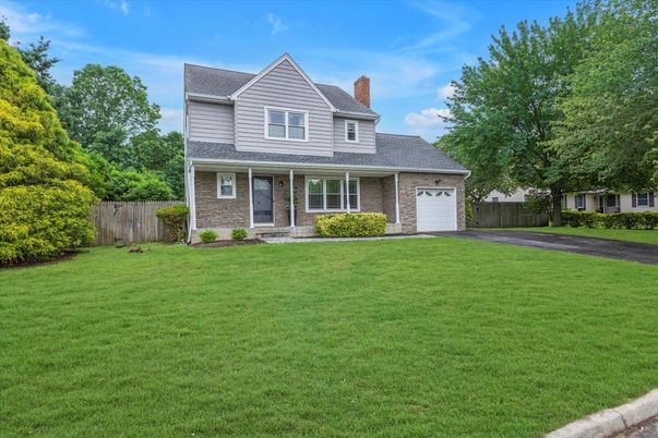 Attached, Exterior, Facade, Brick Facade, Farmhouse