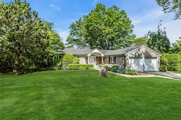 Attached, Backyard, Detached Garage, Exterior, Facade, Ranch