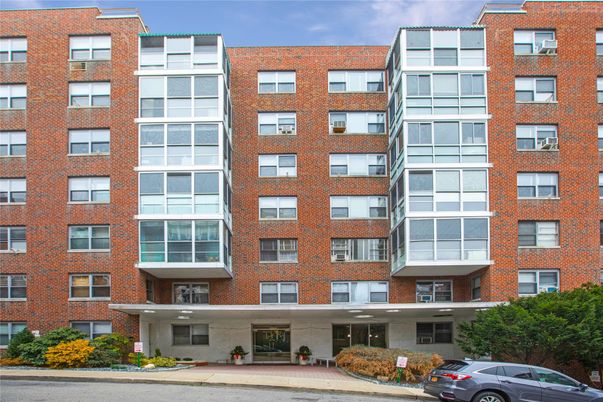 Exterior, Facade, Brick Facade, Condo Building