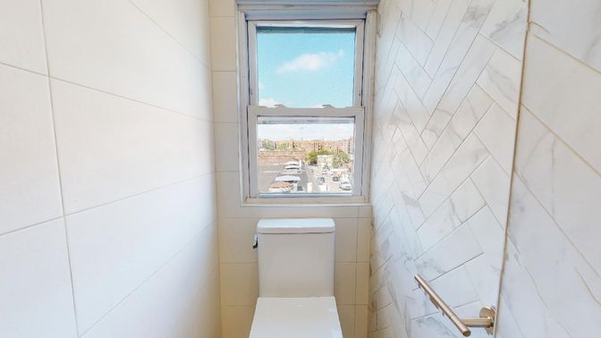 Bathroom, Interior, Marble Walls