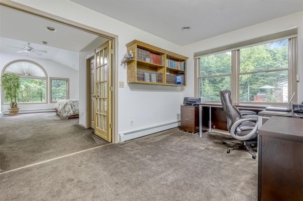 Home Office, Interior, Recessed Lighting
