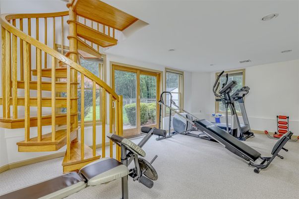 Fitness Equipment, Interior, Recessed Lighting