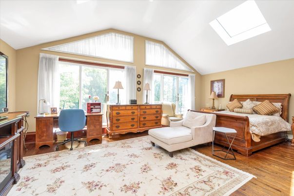 Bedroom, Home Office, Interior, Wood Texture Flooring