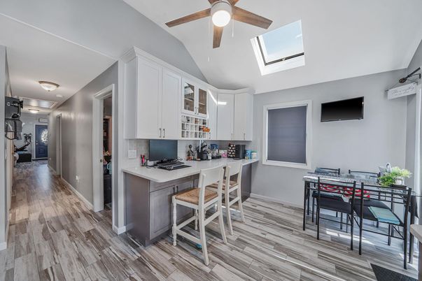 Dining room, Interior, Kitchen, Wood Texture Flooring