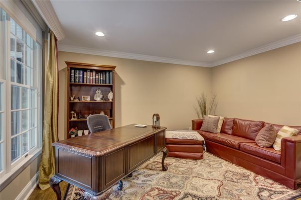 Home Office, Interior, Recessed Lighting