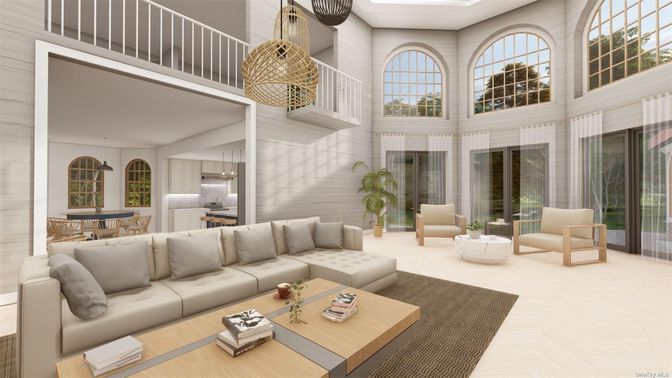 Dining room, Interior, Living room, Pendant Lights