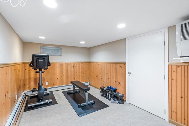 Fitness Equipment, Interior, Recessed Lighting