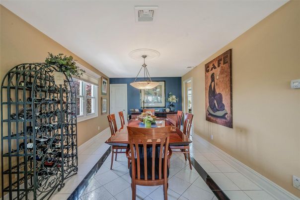 Dining room, Interior, Pendant Lights