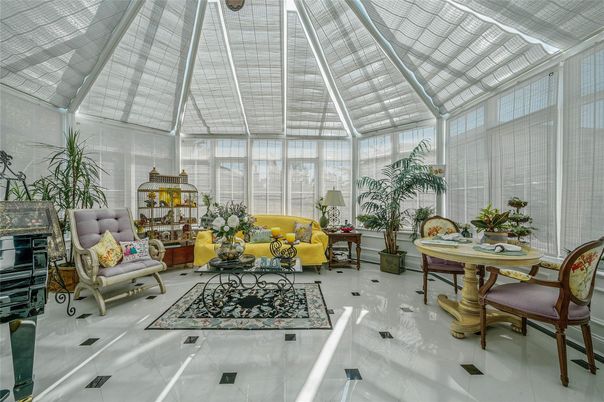 Dining room, Glass Ceilings, Interior, Living room, Sun Room