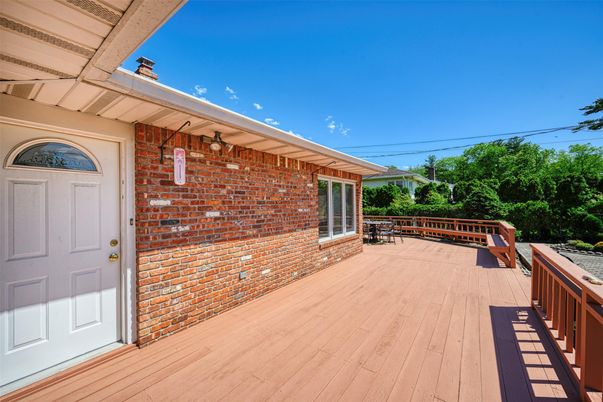 Exterior, Wood Texture Flooring