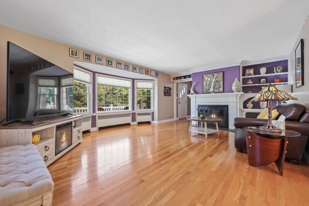 Fireplace, Interior, Living room, Wood Texture Flooring