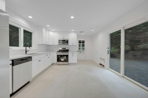 Interior, Kitchen, Recessed Lighting, Stainless Steel Appliances
