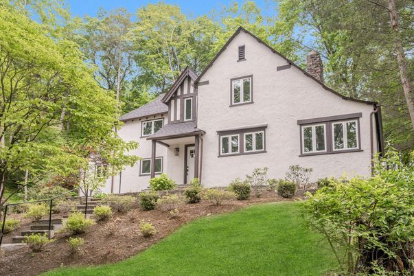 Exterior, Facade, Tudor Revival