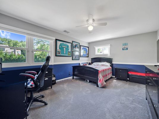 Bedroom, Home Office, Interior