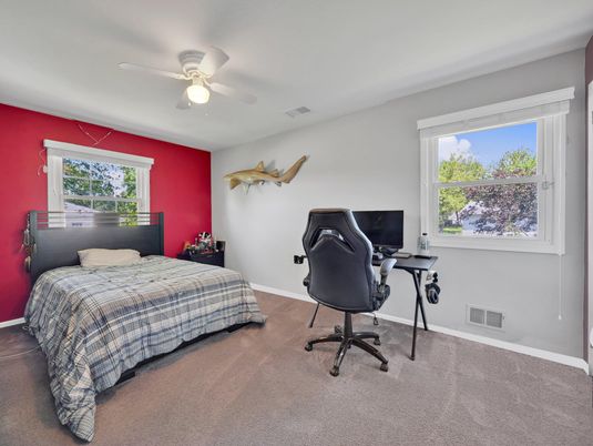 Bedroom, Home Office, Interior
