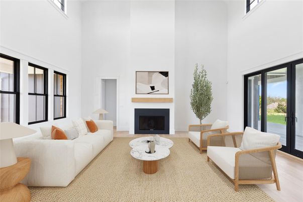 Fireplace, Interior, Living room, Wood Texture Flooring
