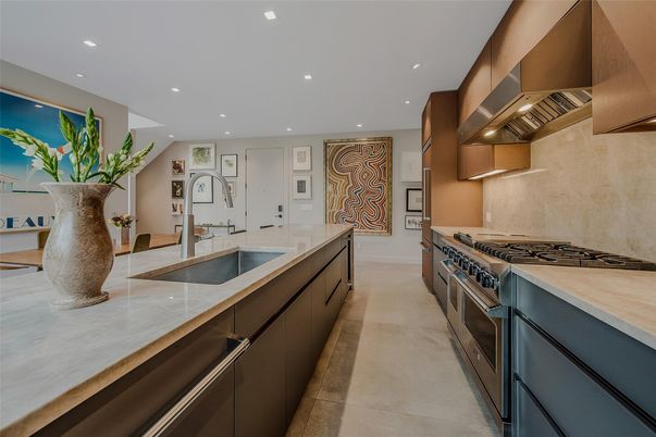 Interior, Kitchen, Recessed Lighting, Stainless Steel Appliances