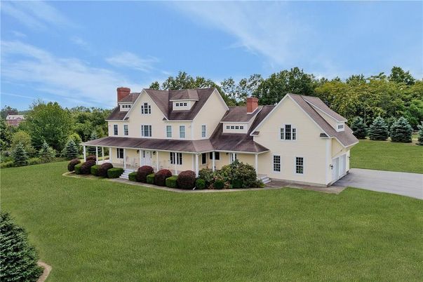 Attached, Backyard, Exterior, Facade, Farmhouse