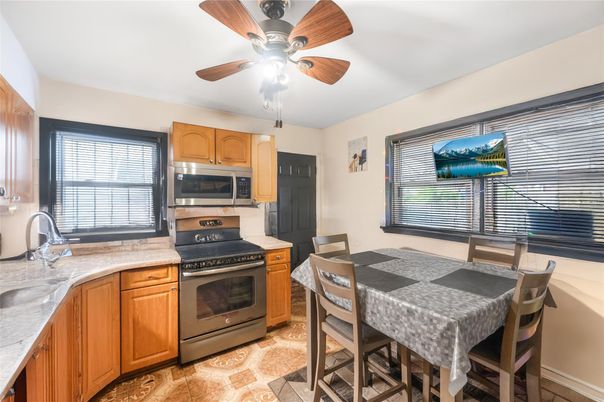 Dining room, Interior, Kitchen