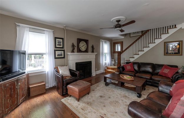 Fireplace, Interior, Living room, Wood Texture Flooring