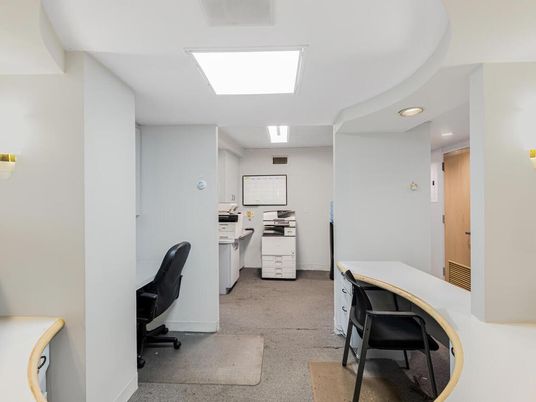 Home Office, Interior, Recessed Lighting