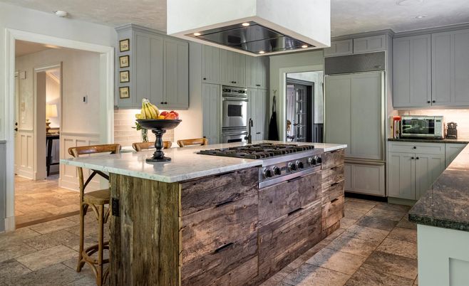 Interior, Kitchen, Recessed Lighting, Stainless Steel Appliances
