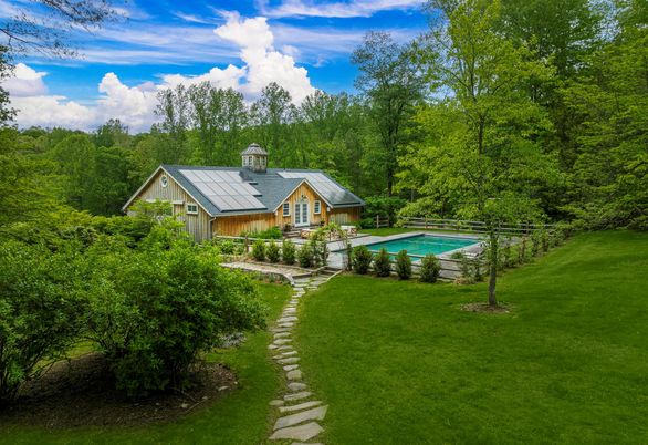 Backyard, Exterior, Pool, Solar Panels