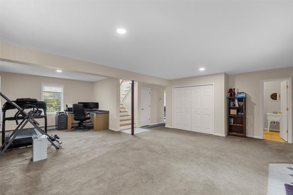 Fitness Equipment, Home Office, Interior, Recessed Lighting